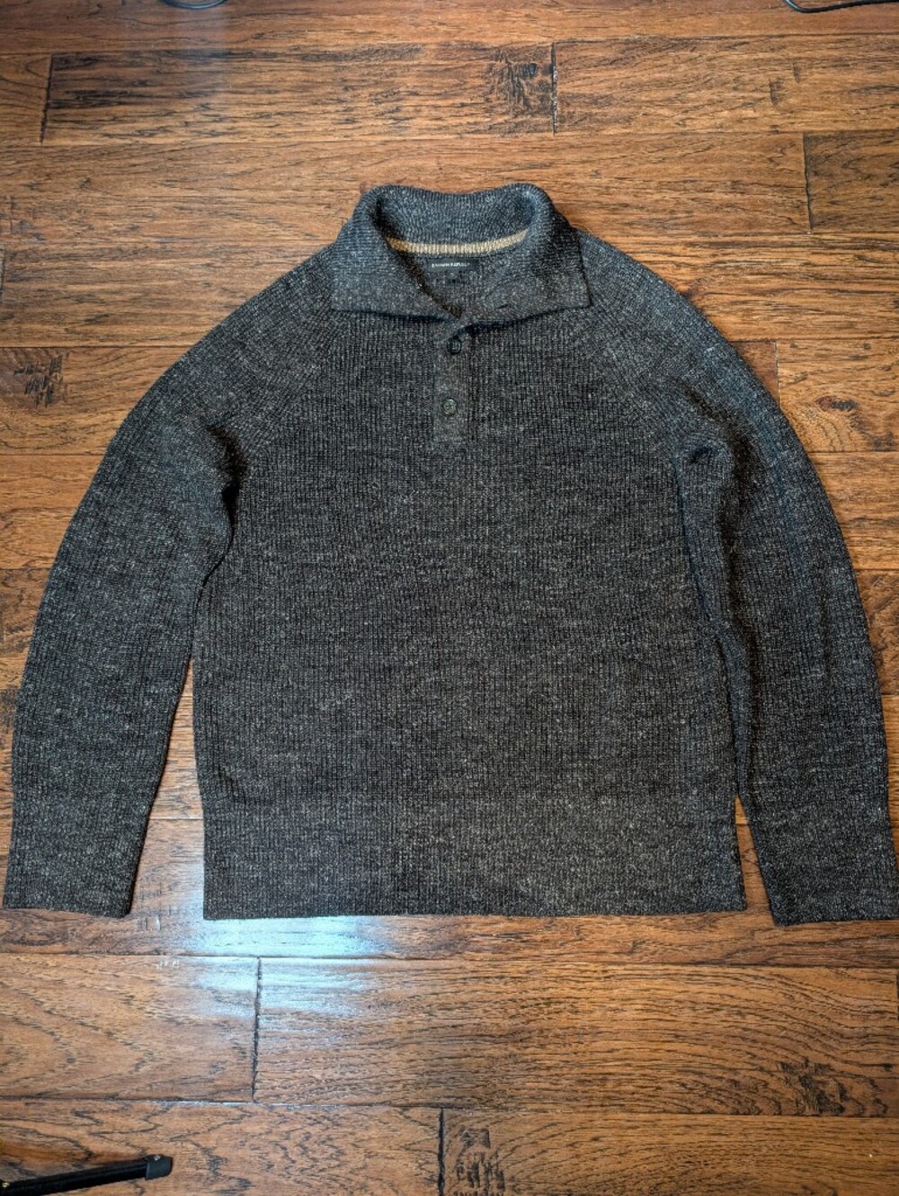 Banana Republic Acrylic Wool and Linen Blend Men's Sweater Size XL